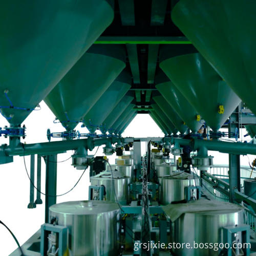 Welding Material Bucket Automatic Powder Distribution System